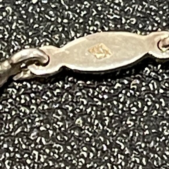 Hermes Sterling Silver & 18K Gold Pendant Necklace (2239) - Picture 5 of 5